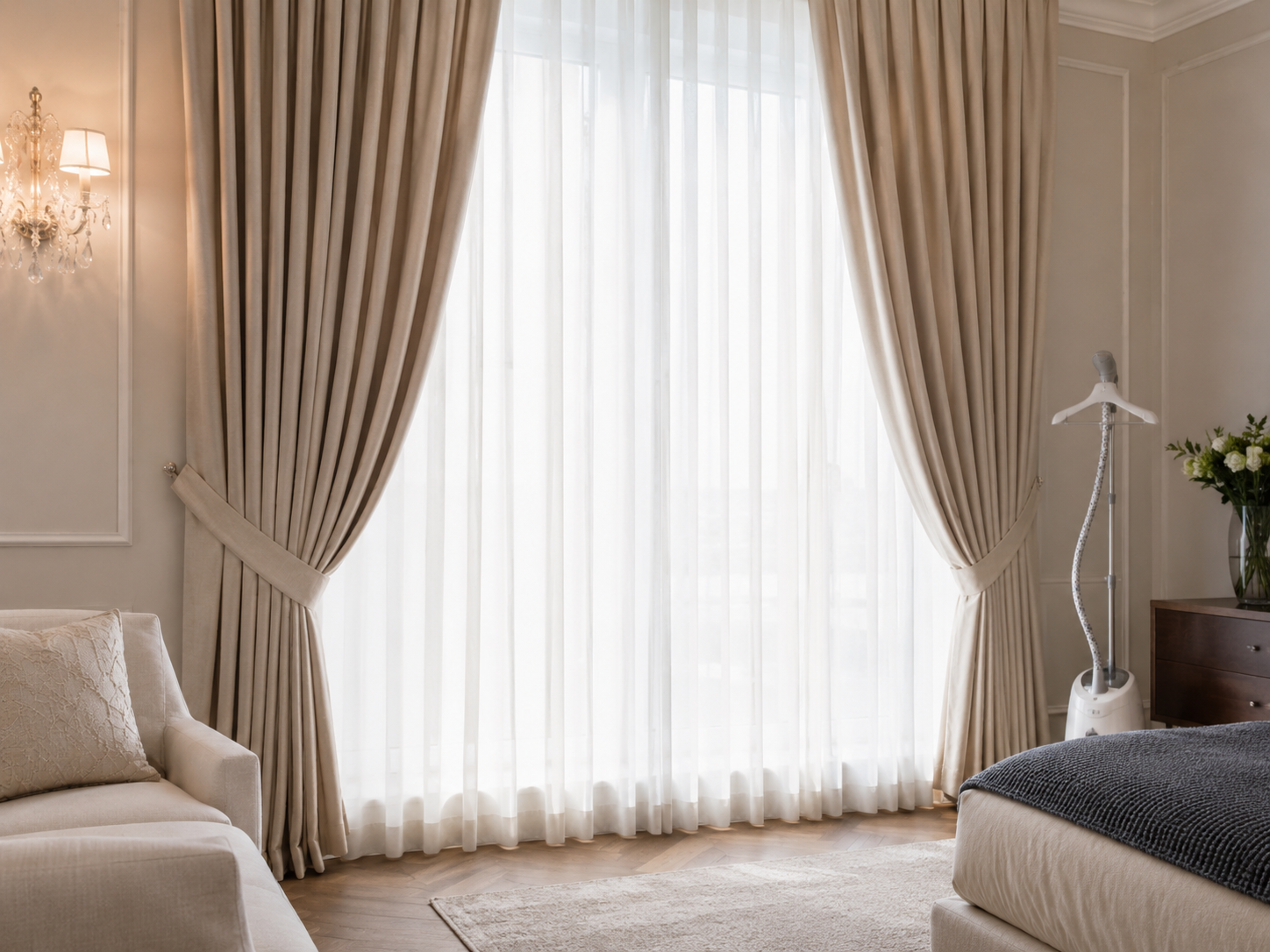 Professional curtain cleaning