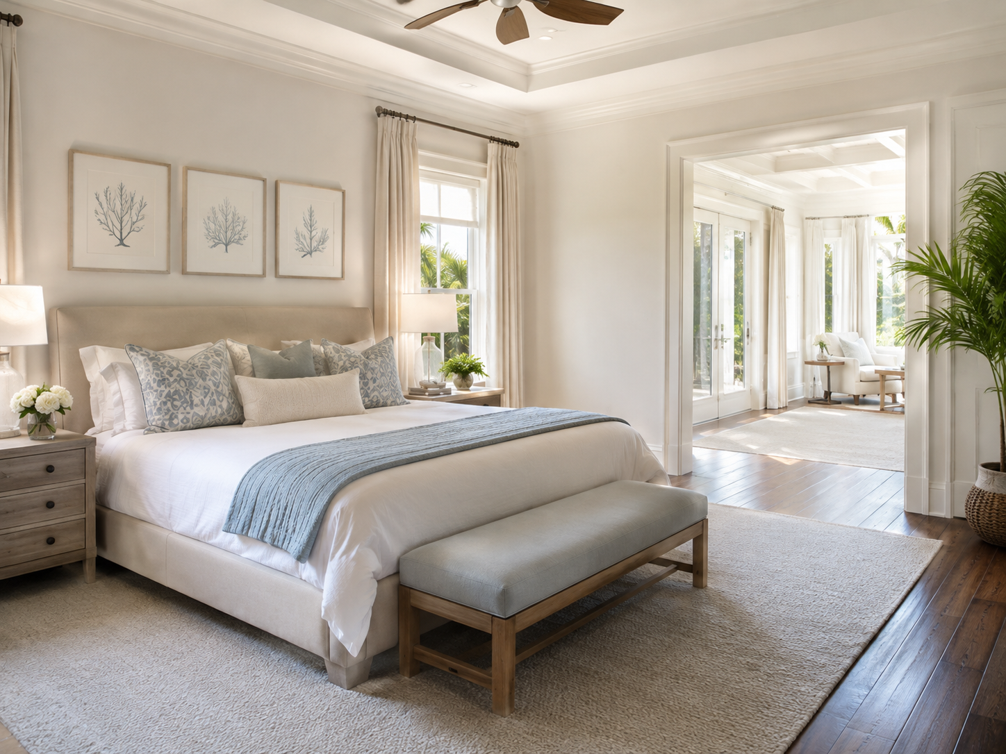 Immaculate house bedroom