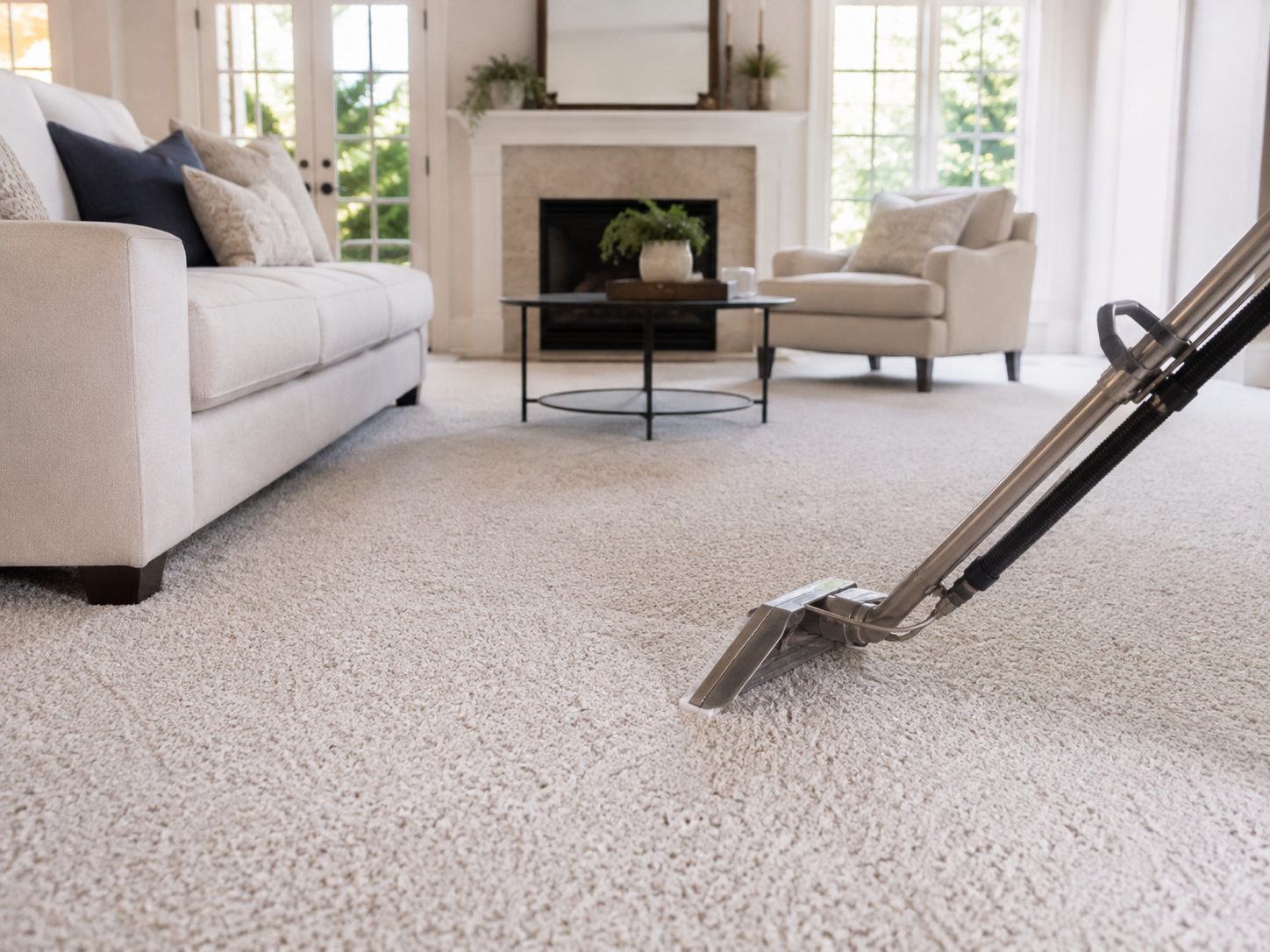Professional carpet cleaning